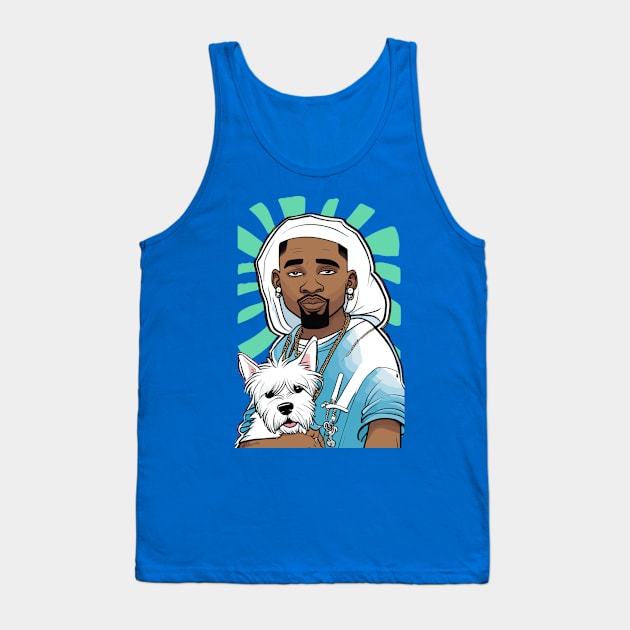 Rappers with Puppies Tank Top by Cheeky BB